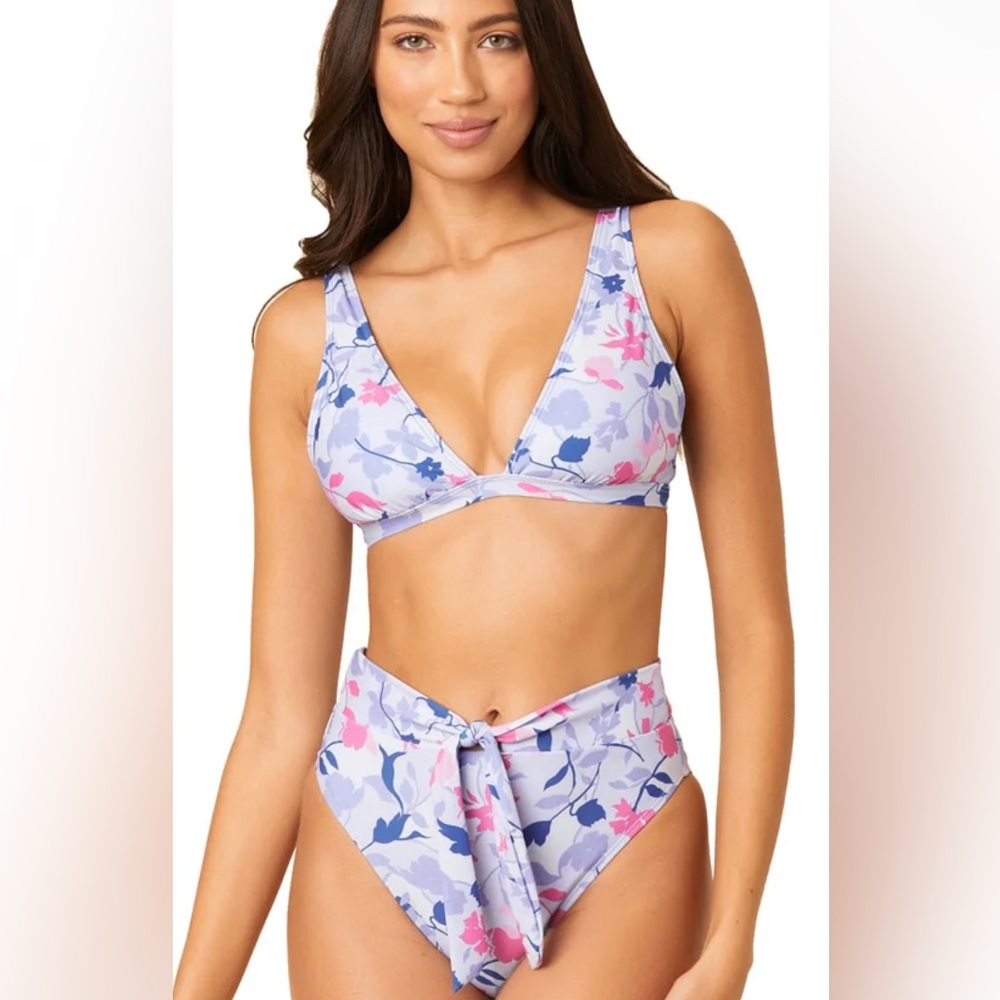 Splendid Women's Floral Flurry 2pc Bikini Swim Small NEW NWOT